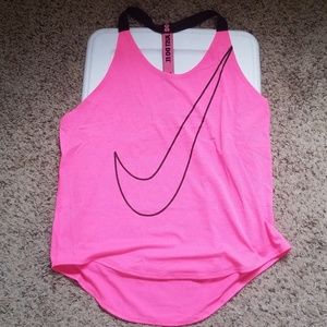Nike Flowy Neon Pink Top